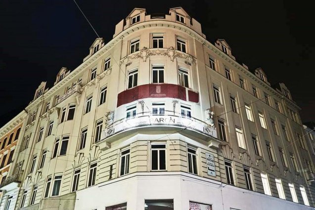 Buitenkant van Baron am Schottentorn in Wenen