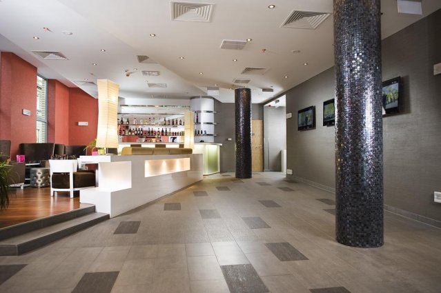Receptie van Hotel Royal Park in Budapest