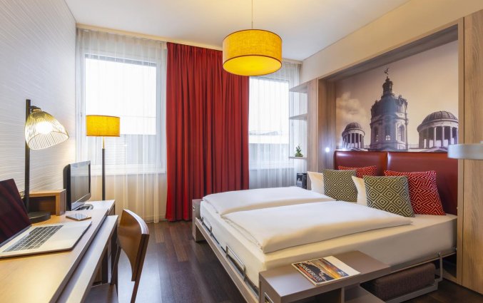 Tweepersoonskamer van Aparthotel Adagio Berlin am Kurfürstendamm